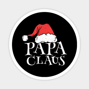 Retro Papa Claus Funny Christmas Santa Father Vintage Gift Magnet